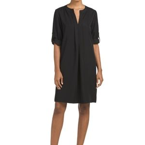 Max Studio Soft Twill Shirt Dress